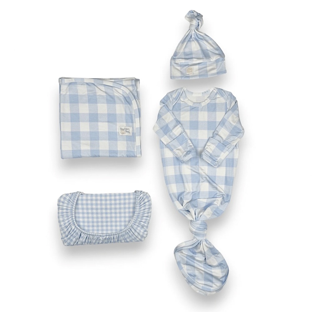 Sunday Picnic - Bamboo Newborn Nest & Mommies robe